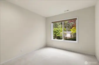 Fifth bedroom in basement