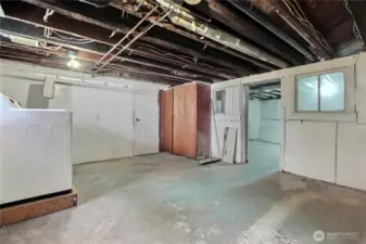 Washer and Dryer stay. Located in the basement