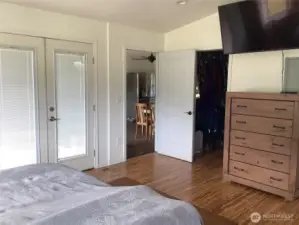 Nice door out to back patio