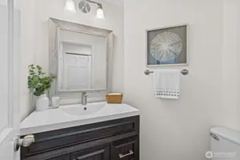 Powder room (main level)