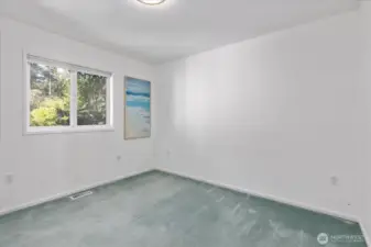 Main floor bedroom 1 of 2.