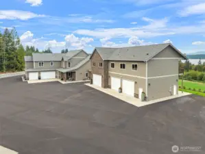 5 Acre estate w/ 3 distinct structures - main home, guest home & garage + additional shop. XL driveway w/ brand new pavement - large enough to land a helicopter!