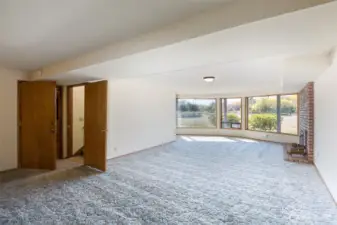 downstairs rec room