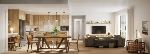 Photos, renderings, artist illustrations and plans may represent the community, amenities, or units. Actual features may vary.