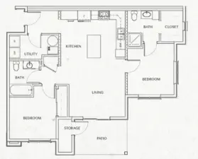 Photos, renderings, artist illustrations and plans may represent the community, amenities, or units. Actual features may vary.