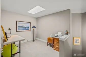 Loft area on the 2nd floor could be a nice office.