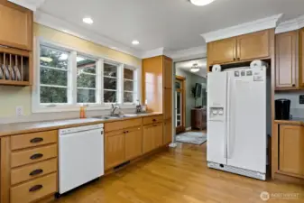 SPACIOUS kitchen!
