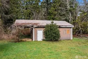 Additional Large storage shed.