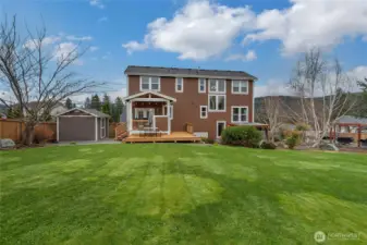 Back of Home From Grass