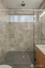 Primary bath shower.