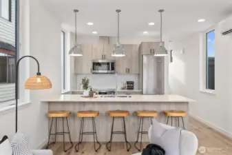 Level II Chief Eat-In Kitchen with Bosch appliances