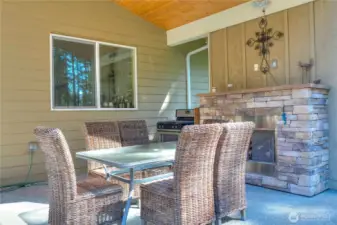 Patio With Fireplace