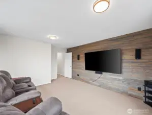 Media/bonus room on upstairs