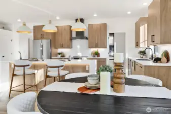 Photos represent builder's finished product  and may not be exact.