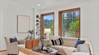 Open concept main floor