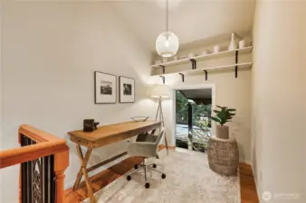 Perfect office off second bedroom for work-from-home or homework.