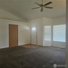 Soaring vaulted ceilings