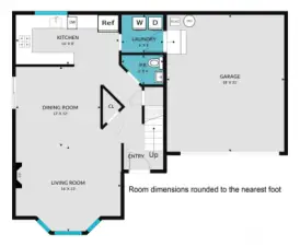 Main Level Floorplan