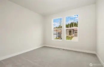 The bedroom just to your right as you enter