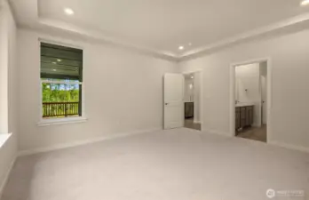 Photos of same design, but finishes and home views vary.