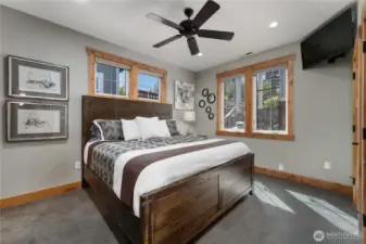 Main house - Primary Bedroom view 1.