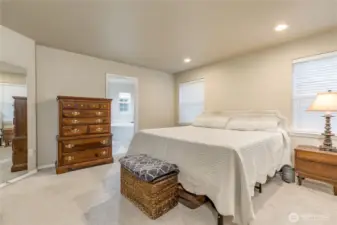 Large primary suite
