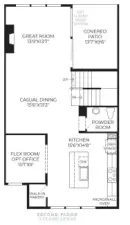 Floor plan layout is used for representational purposes only. All measurements and designs are subject to change.