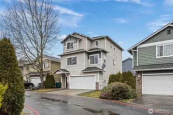 Two car garage