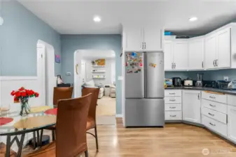 Kitchen with eating space