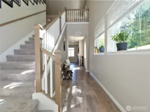 Bright entry