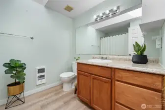 Bathroom in Hallway