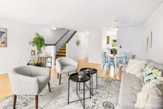 Spacious living area