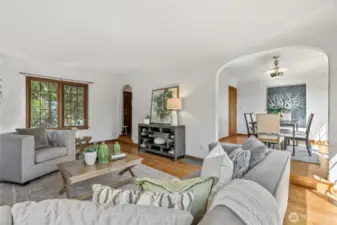 Sunken Living Room