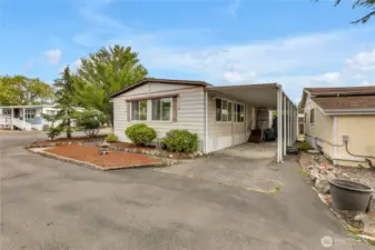 Carport and parking
