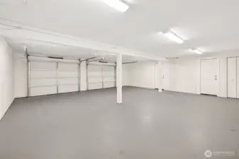 Extra large garage