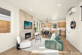 Photos from model home with similar floor plan