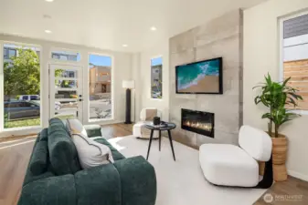Photos from model home with similar floor plan