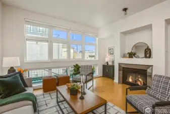 Welcome to Tribeca #218! Photo is from when the unit was staged.