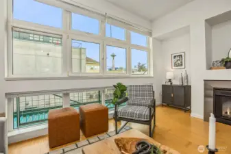 Photo is from when the unit was staged.