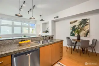 Photo is from when the unit was staged.