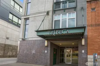 Tribeca entrance on Mercer.