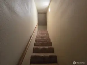Stairs to loft