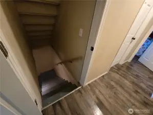 Stairs to basement