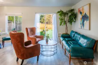 Lots of Natural Light.