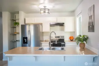 Another view of the Spacious Kitchen at Your New Home.