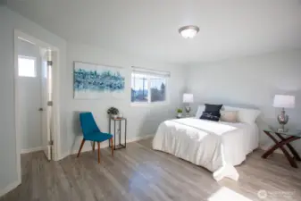 Super Spacious Primary Bedroom.