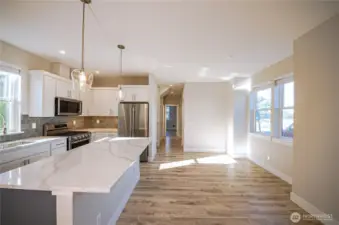 Choose the perfect flooring to complement your other selections. *Previous build