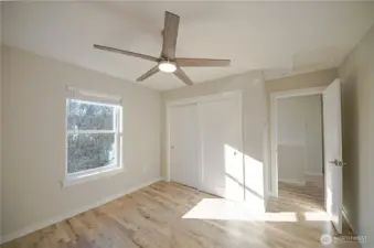 Guest room 2 is also a spacious suite.   *Previous build