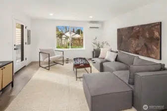 Photo from model home with similar floor plan