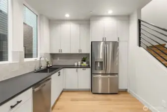 (photos are of 1108B, similar floor plans & finishes)